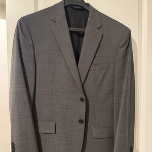 Jos. A. Bank Gray Textured Two-Button Sport Coat